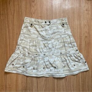 camo cargo skirt